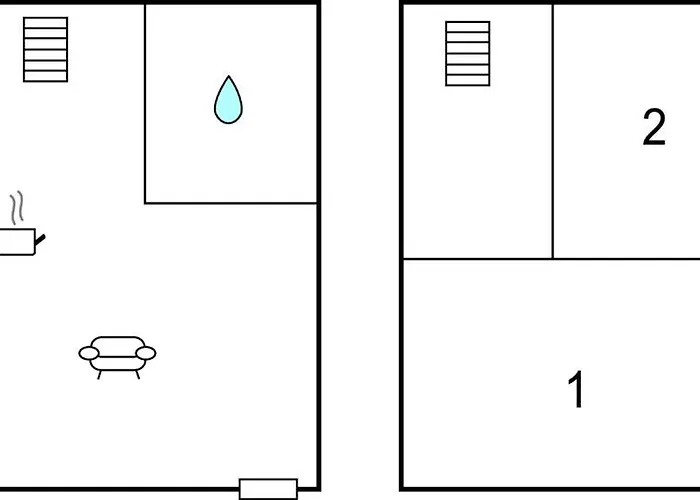 2 Bedroom Stunning In בית נופש Oslonka